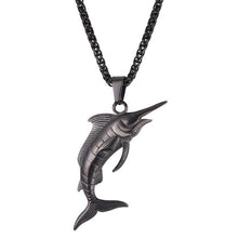 Load image into Gallery viewer, Swordfish Pendant Necklace