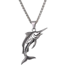 Load image into Gallery viewer, Swordfish Pendant Necklace
