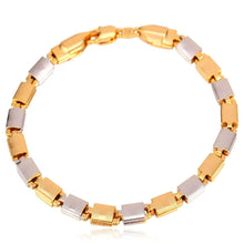 Load image into Gallery viewer, Two Tone Gold Bracelet